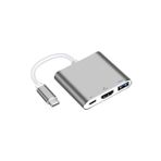 Mobitell 3İn1 Type C To Hdmı Usb 3.0 Type C 3.1 4K Dönüştürücü