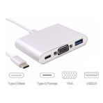 Mobitell Type C To Vga Usb 3.0 Çevirici Dönüştürücü Adaptör