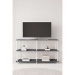 Mobitopya Çevir Kur 150 cm Tv Sehpası, Tv Ünitesi Antrasit Bd