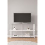 Mobitopya Çevir Kur 150 cm Tv Sehpası, Tv Ünitesi Beyaz Bd