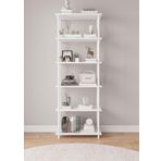 Mobitopya Çevir Kur 65 Cm Beyaz Kitaplık Bd 65*177*29 Cm