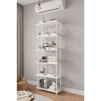 Mobitopya Çevir Kur 65 cm Beyaz Kitaplık Bd - Renk
