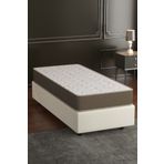 Mobpazar Basic Full Ortopedik Lux Bamboo Yaylı Yatak, Çift Taraflı Kullanım, Yüksek Konfor