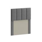Mobpazar Capella Baza Başlığı 90X100 Cm Antrasit Tek Kişilik