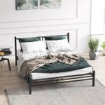 Mobpazar Defne Metal 140x190 cm Siyah Karyola