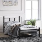 Mobpazar Defne Metal 90x200 cm Siyah Karyola