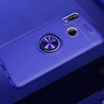 Moby Shop Huawei P20 Lite Ultra Koruma Sağlayan Stand Özellikli Ringguard Yüzüklü Silikon Kılıf
