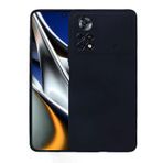 Moby Shop Poco M4 Pro 4G İle Uyumlu Kılıf Esnek Leger Silikon Kapak