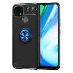 Moby Shop Realme C21 Ultra Koruma Sağlayan Stand Özellikli Ringguard Yüzüklü Silikon Kılıf