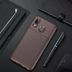 Moby Shop Samsung Galaxy A10s Kılıf Karekarbon Desenli Şık Ve Dayanıklı Torvex Premium Silikon Kapak