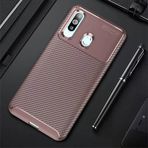 Moby Shop Samsung Galaxy A20s Kılıf Karekarbon Desenli Şık Ve Dayanıklı Torvex Premium Silikon Kapak