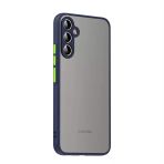 Moby Shop Samsung Galaxy A54 Kılıf Kenarları Renkli Arkası Mat Rexa Premium Silikon Kapak