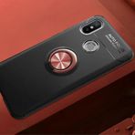 Moby Shop Xiaomi Mi 8 Se Ultra Koruma Sağlayan Stand Özellikli Ringguard Yüzüklü Silikon Kılıf