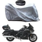 Mobylette Endr Motosiklet Branda Ototr Arka Çanta Uyumlu - Gri