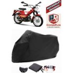 Mobylette Super 52 Branda Siyah Motosiket Brandası Motor Örtüsü Çadır Su Geçirmez Motosiklet Kılıfı Motor Brandası,lastikli,taşıma Torbalı - Arka Çanta UYUMSUZ