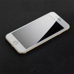 Mobyshop İphone 6S Plus İçin Ekranı Tam Kaplayan Ekran Koruyucu Şeffaf Seramik Cam Beyaz