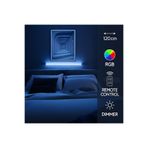 Mobzar Uzaktan Kumandalı Köşe Rgb Led Abajur Aplik Gece Lambası Kumandalı 120 Cm