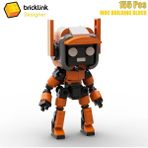 Moc Dıy K-Vrc Aşk-Ölüm-Robot Modeli Yapı Taşı Oyuncak Yaratıcılık Animasyon Akıllı Gelecek Robot Tuğla Kedi Çocuk Hediye (Yurt Dışından) - Parçalı Set