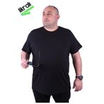 Moc Grande 11160 Büyük Beden Siyah Erkek T-shirt