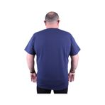 Moc Grande 11170 Büyük Beden Basic Marin Erkek T-shirt