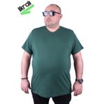 Moc Grande 11170 Büyük Beden Basic Nefti Erkek T-shirt