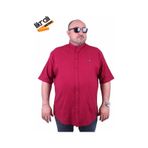 Moc Grande 11302 Bordo Keten Erkek Gömlek