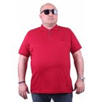 Moc Grande 11500 Büyük Beden Basic Bordo Erkek T-shirt