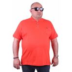 Moc Grande 11501 Büyük Beden Basic Nar Çiçeği Erkek T-shirt