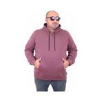 Moc Grande 11700 Eflatun Kapüşonlu Erkek Sweatshirt