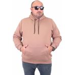Moc Grande 11700 Sütlü Kahve Kapüşonlu Erkek Sweatshirt