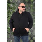 Moc Grande 11701 Siyah Kapüşonlu Erkek Sweatshirt