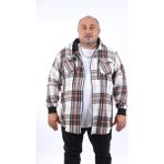 Moc Grande 22202 Haki Büyük Beden Çift Cep Oduncu Erkek Sweatshirt