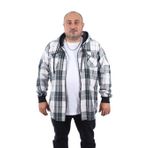 Moc Grande 22202 Yeşil Büyük Beden Çift Cep Oduncu Erkek Sweatshirt