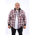 Moc Grande 22206 Bordo Oduncu Çıtçıtlı Cepli Erkek Sweatshirt