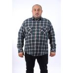 Moc Grande 22217 Nefti Çift Cep Kapaklı Small Plaid Oduncu Erkek Gömlek