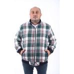 Moc Grande 22219 Nefti Büyük Beden Dik Yaka Oduncu Erkek Sweatshirt