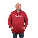 Moc Grande 22702 Bordo Kapüşonlu Erkek Sweatshirt