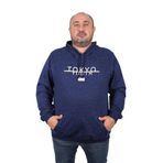 Moc Grande 22702 Lacivert Kapüşonlu Erkek Sweatshirt