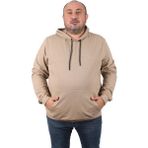 Moc Grande 22705 Bej Kapüşonlu Erkek Sweatshirt