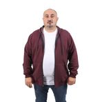 Moc Grande 22718 Bordo Büyük Beden Direction Erkek Sweatshirt