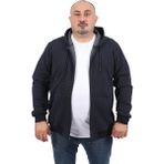 Moc Grande 22718 Lacivert Büyük Beden Direction Erkek Sweatshirt