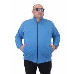 Moc Grande 22750 Saks Fermuarlı Erkek Sweatshirt