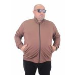 Moc Grande 22750 Taba Fermuarlı Erkek Sweatshirt