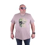 Moc Grande 23126 No Gain Büyük Beden Toprak Erkek T-shirt