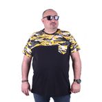 Moc Grande 23145 Hardal Cepli Camouflage Erkek T-shirt