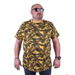Moc Grande 23150 Beach Palm Büyük Beden Sarı Erkek T-shirt