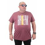 Moc Grande 23178 Büyük Beden Basic Eflatun Erkek T-shirt