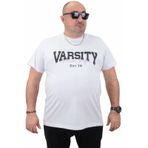 Moc Grande 23184 Varsity Beyaz Erkek T-shirt