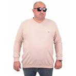 Moc Grande 23201 Bej Selanik V Yaka Erkek Sweatshirt