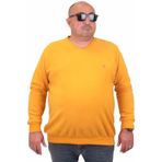 Moc Grande 23201 Hardal Selanik V Yaka Erkek Sweatshirt